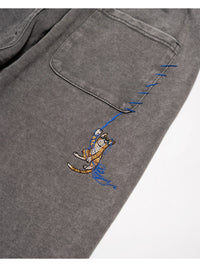 CAT SWEAT PANTS -GREY-