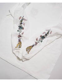 FAVORITE TIGER LS TEE -WHITE-