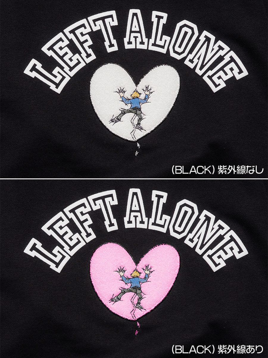 BREAK HEART SWEAT -BLACK-