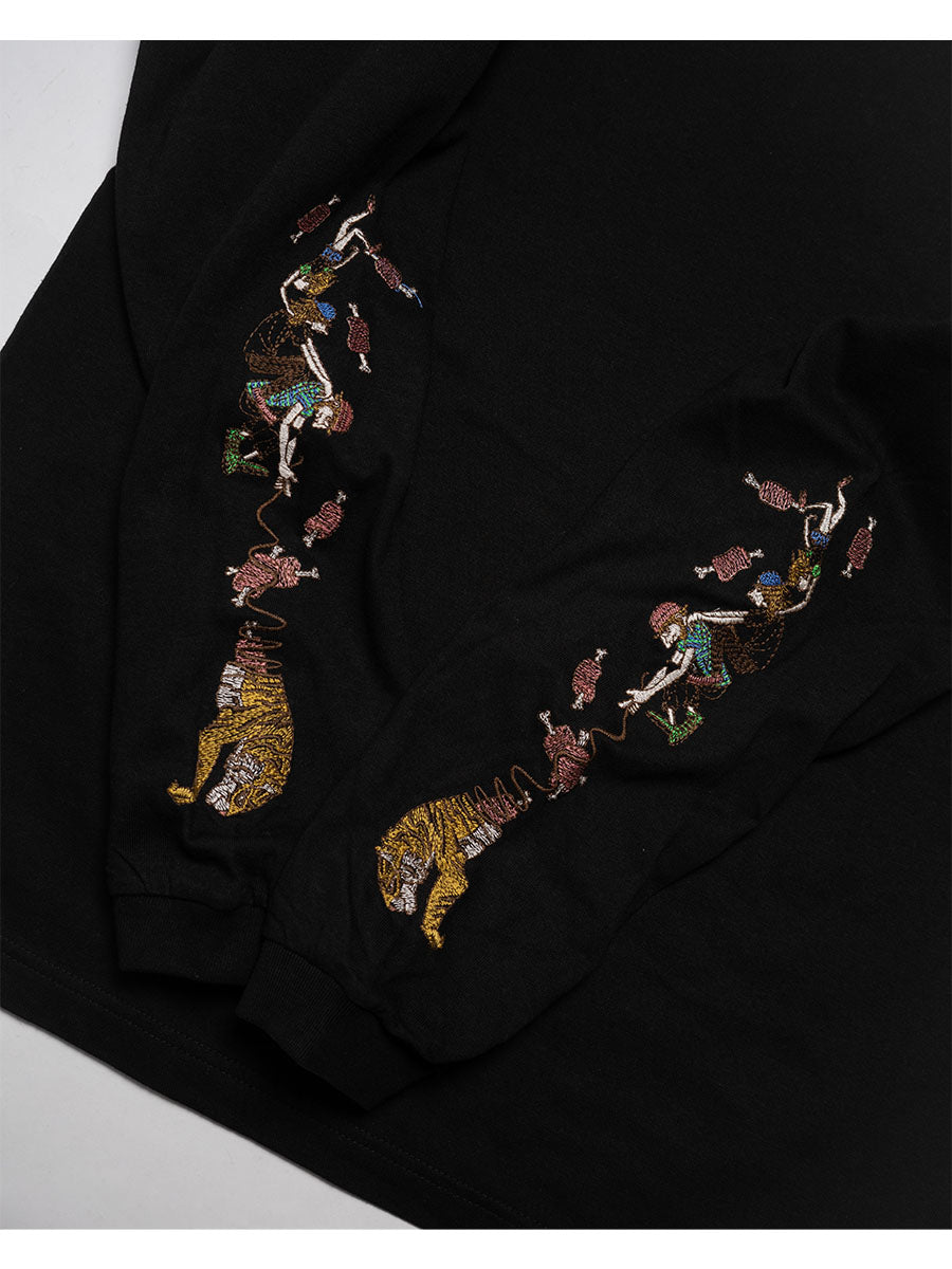 FAVORITE TIGER LS TEE -BLACK-
