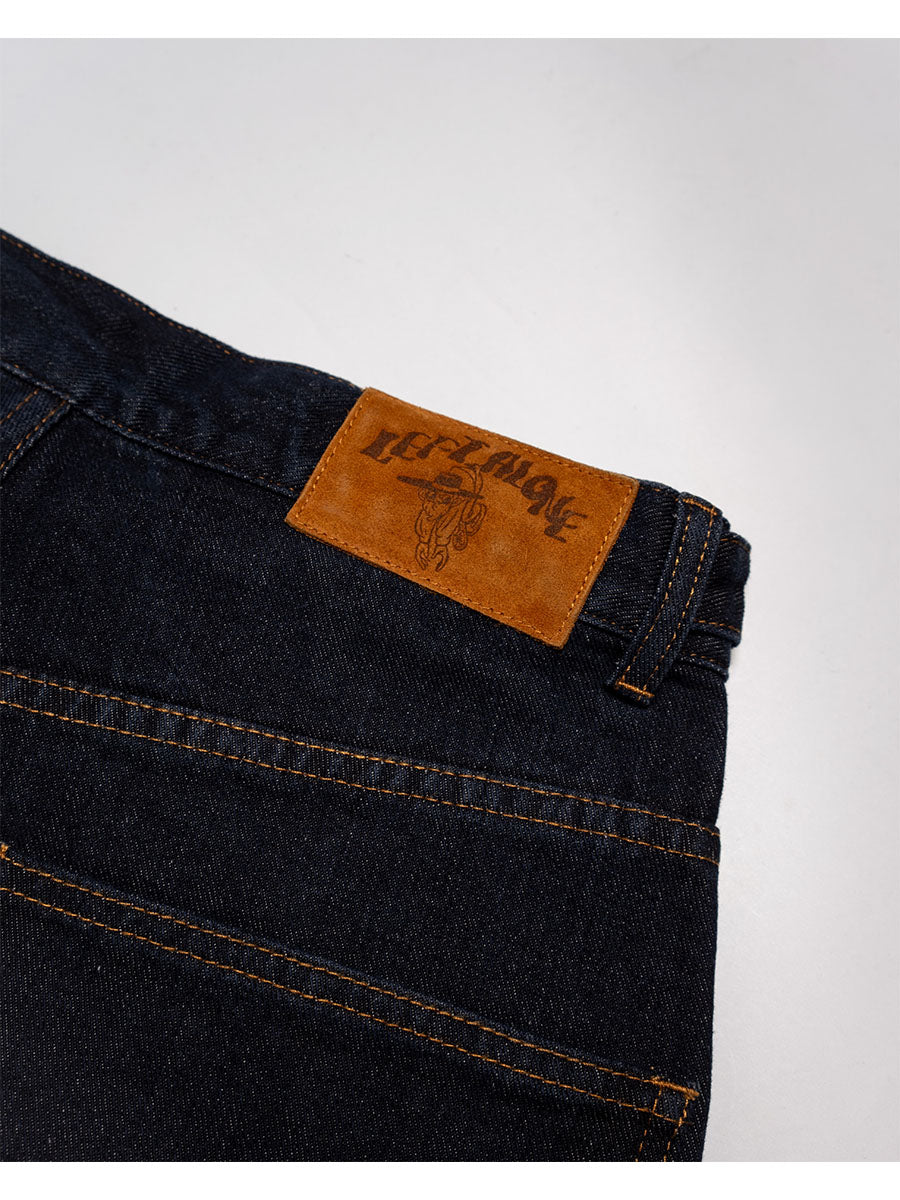 ONE WASH DENIM PANTS -INDIGO-