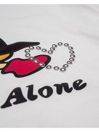 ICON FLOCKING SS TEE -WHITE-