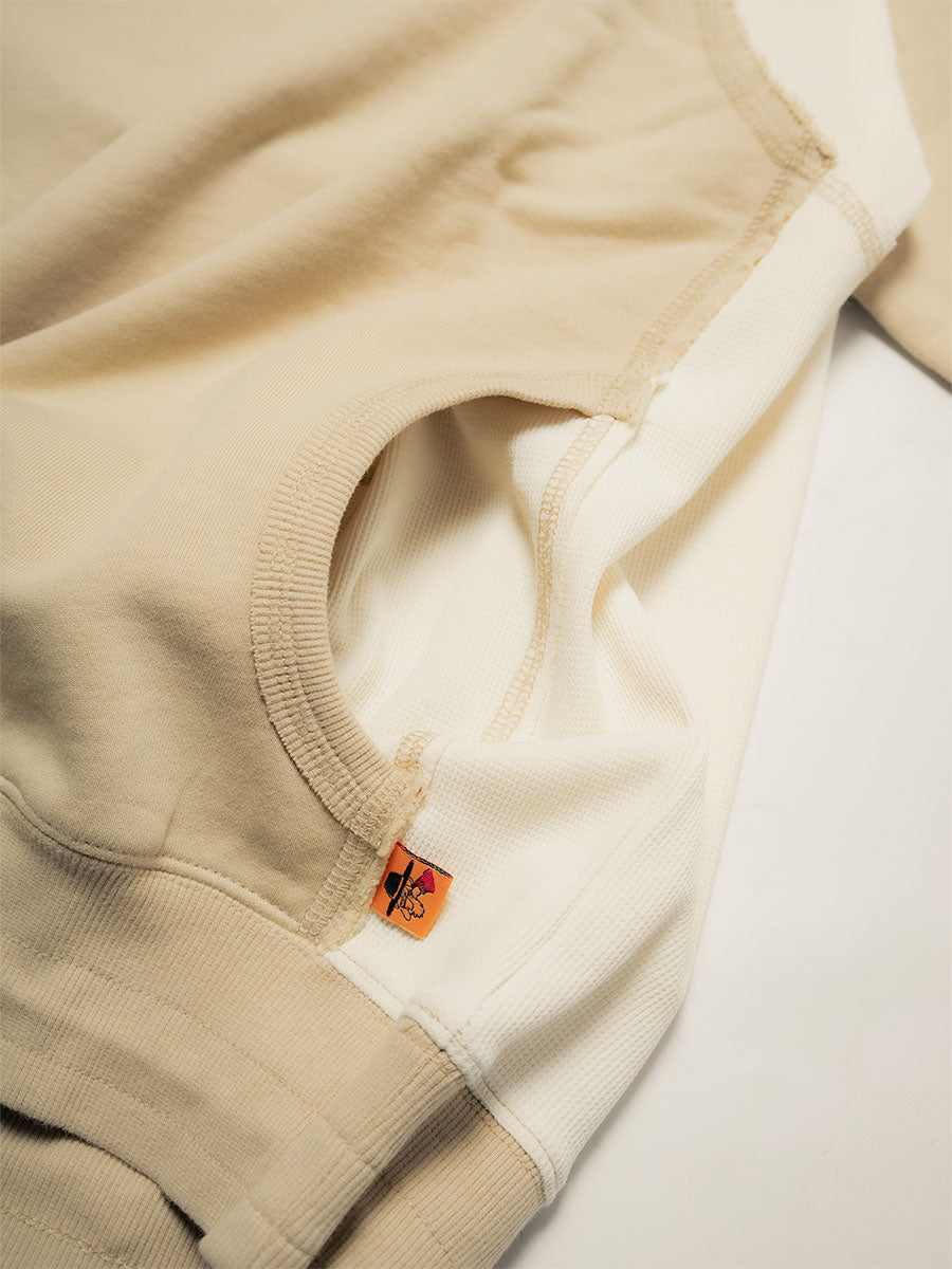 SWEAT S/S TEE -BEIGE-
