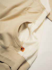 SWEAT S/S TEE -BEIGE-