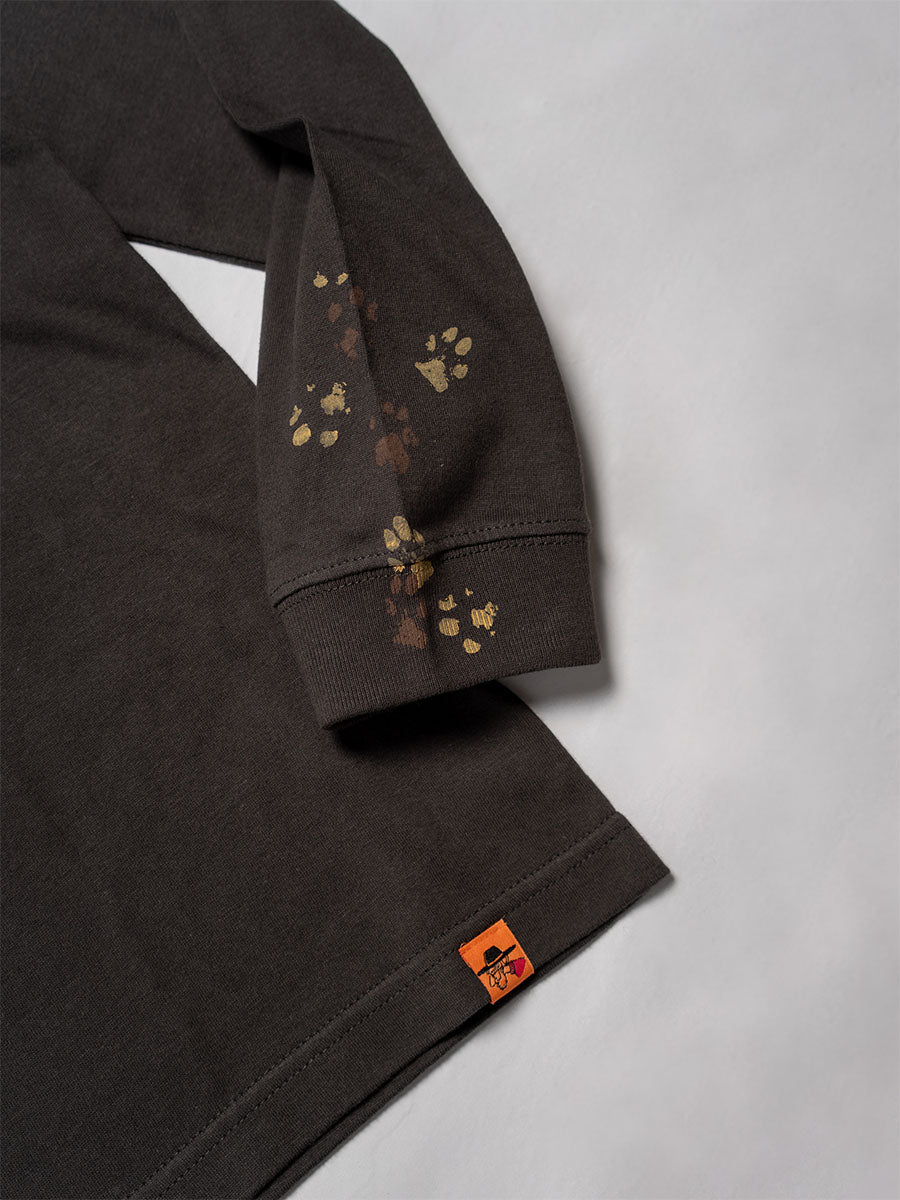 ICON CAT L/S TEE -SUMI-