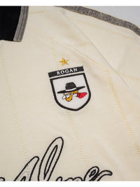 KNIT GAME SHIRT -OFF WHITE-
