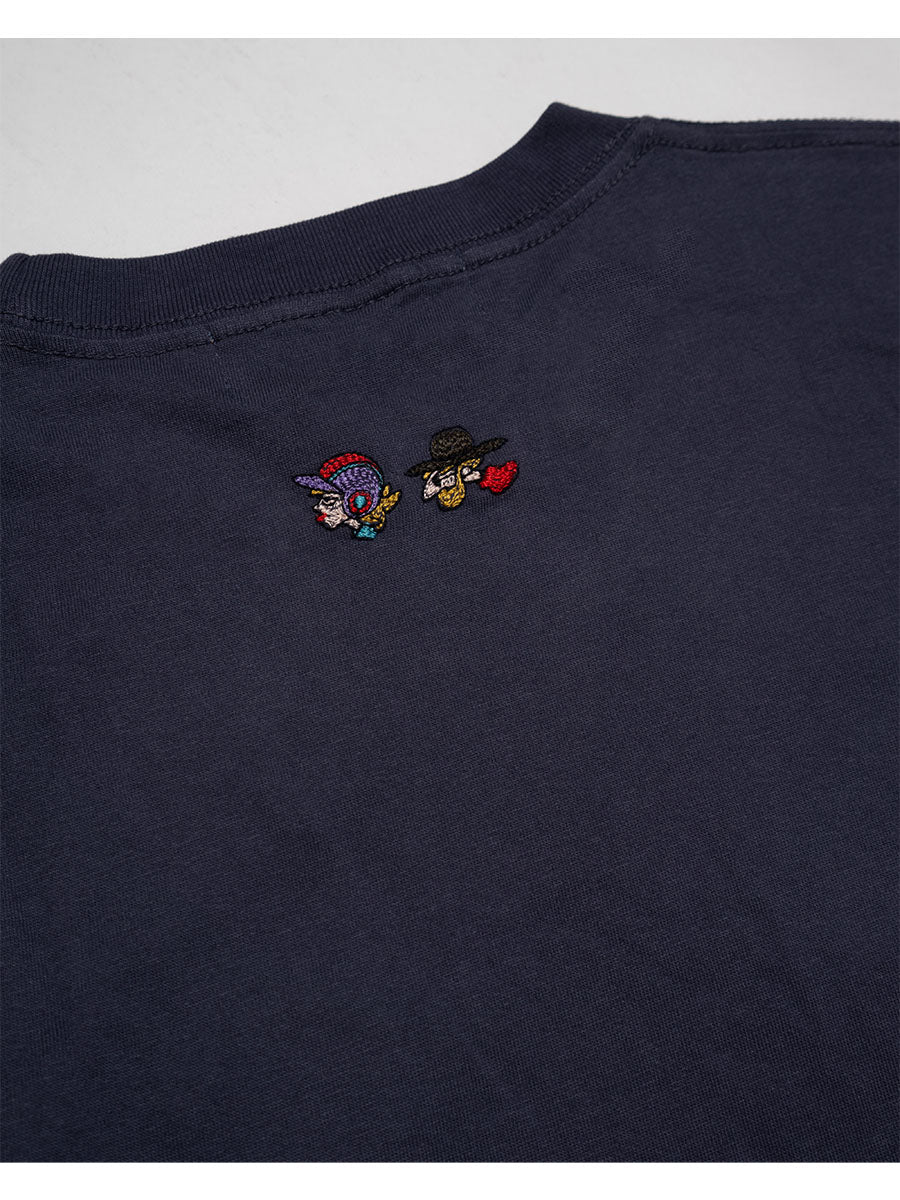 HEART POCKET TEE -PURPLE-