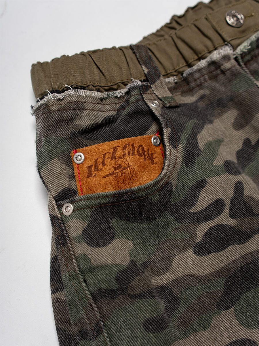 CHANGE DENIM PANTS -CAMO-