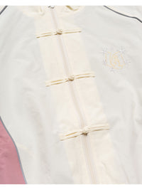 NYLON TRACK JKT -IVORY-