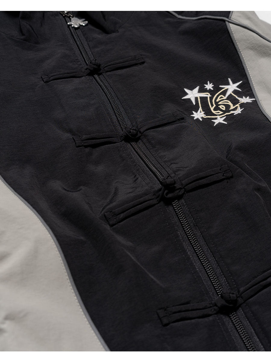 NYLON TRACK JKT -BLACK-