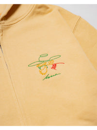 STUDS ICON ZIP PARKA -YELLOW-