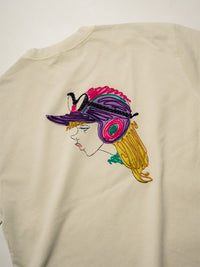 GIRL PIGMENT S/S TEE -GREGE-