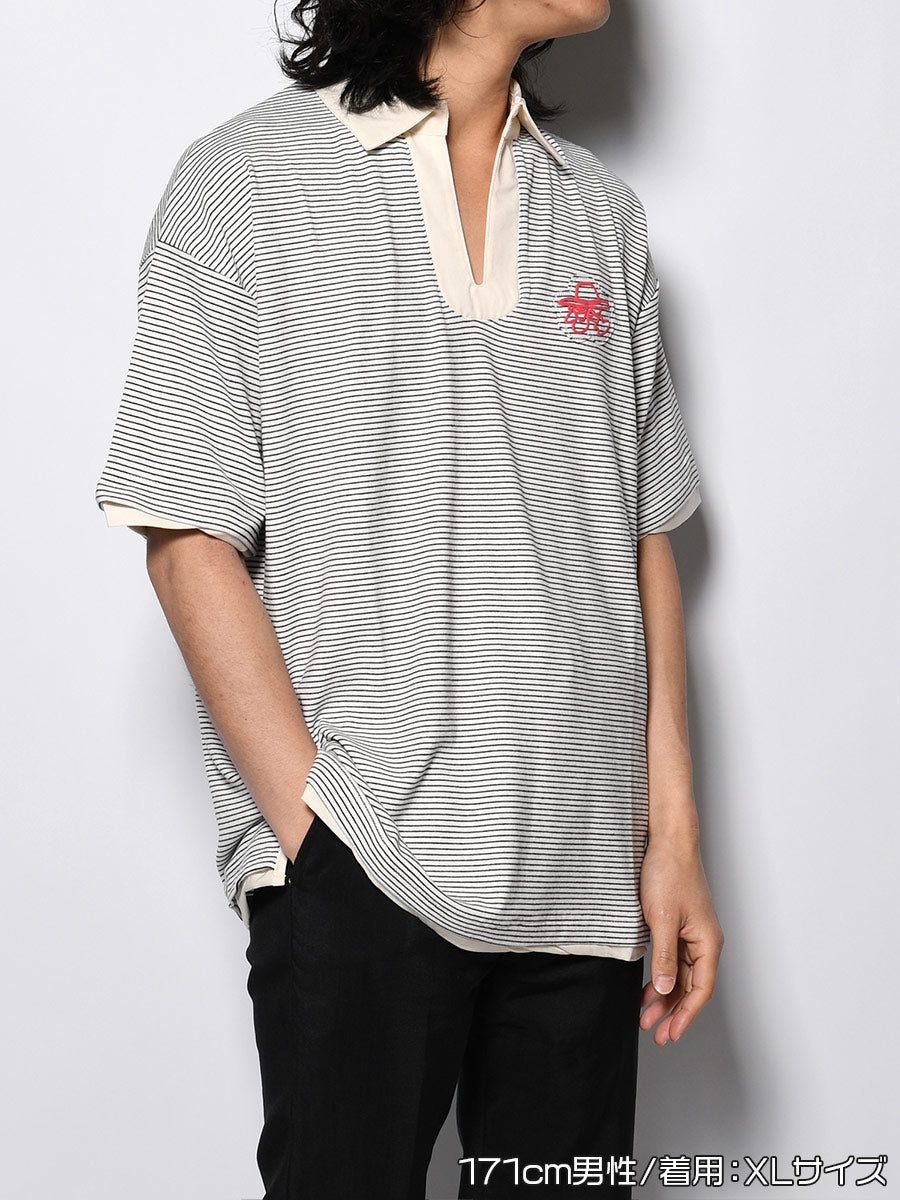 BORDER SS SKIPPER SH -WHITE-