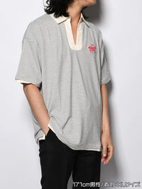BORDER SS SKIPPER SH -WHITE-
