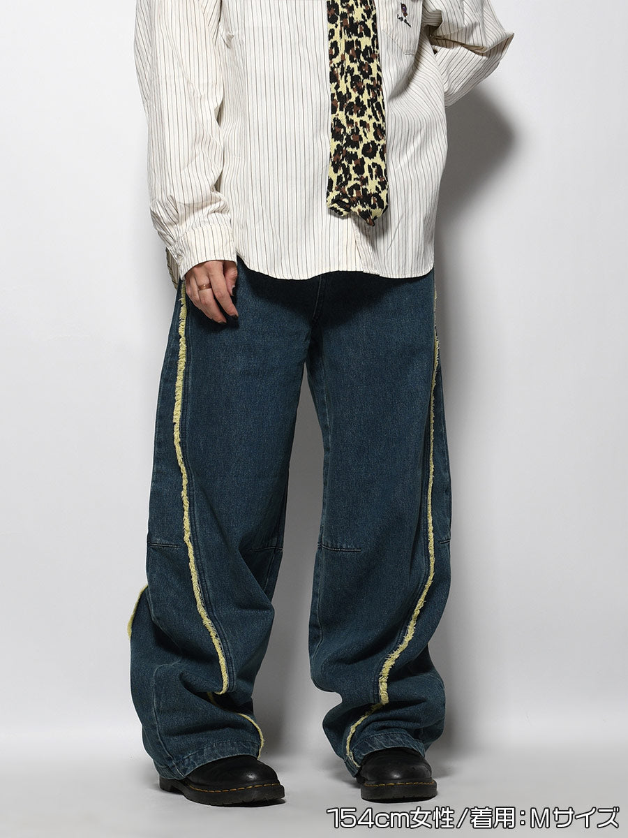 CHANGE DENIM PANTS -W.INDIGO-
