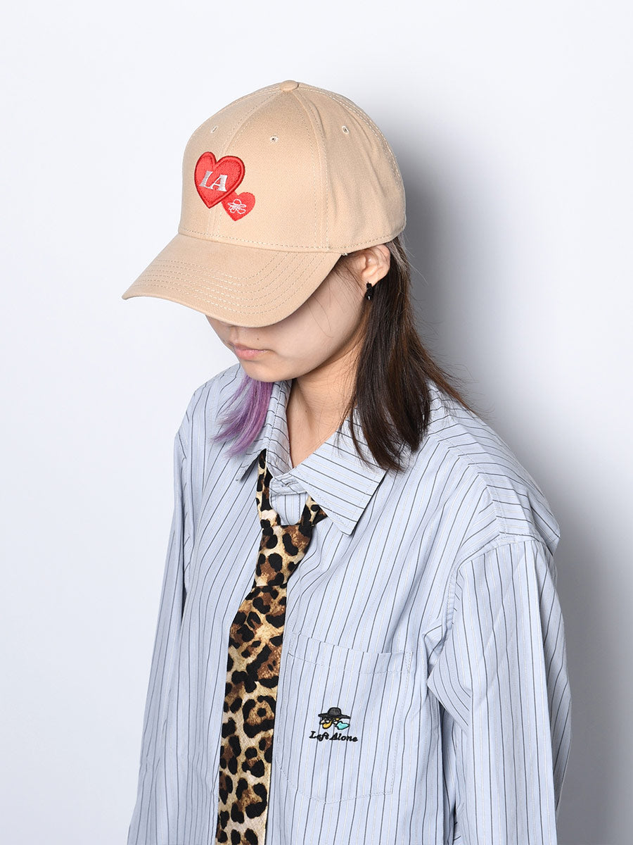 HEART CAP -BEIGE-