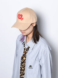 HEART CAP -BEIGE-
