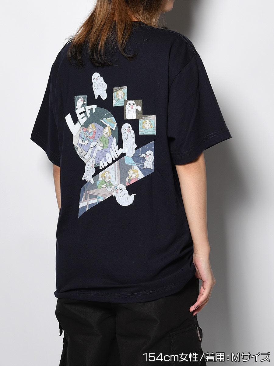GHOST POCKET TEE -NAVY-