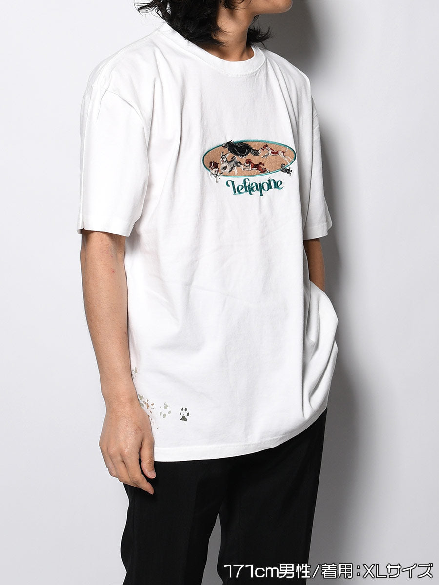 PIGMENT DOG SS TEE -WHITE-