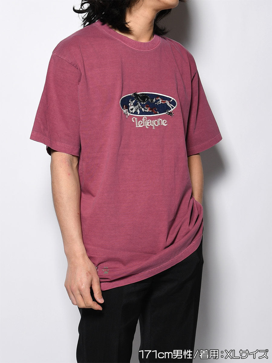 PIGMENT DOG SS TEE -PURPLE-