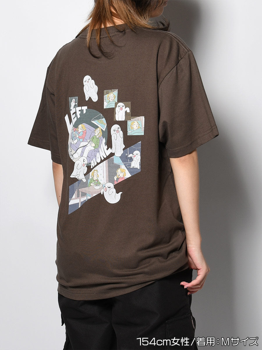 GHOST POCKET TEE -CHARCOAL-