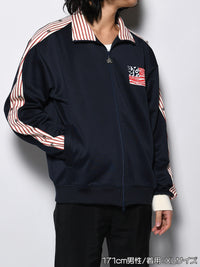 ZEBPARD TRACK JKT -NAVY-