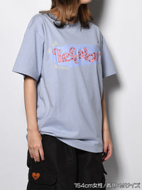 HEART LOGO TEE -LIGHT BLUE-