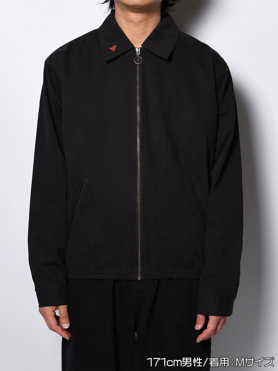 BLOUSON -BLACK-