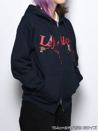 CAT ZIP PARKA -NAVY-