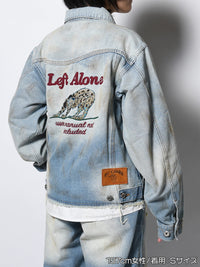 RAW WAVE DENIM JKT -L.INDIGO-