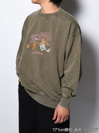 CHANGE SWEAT -OLIVE-