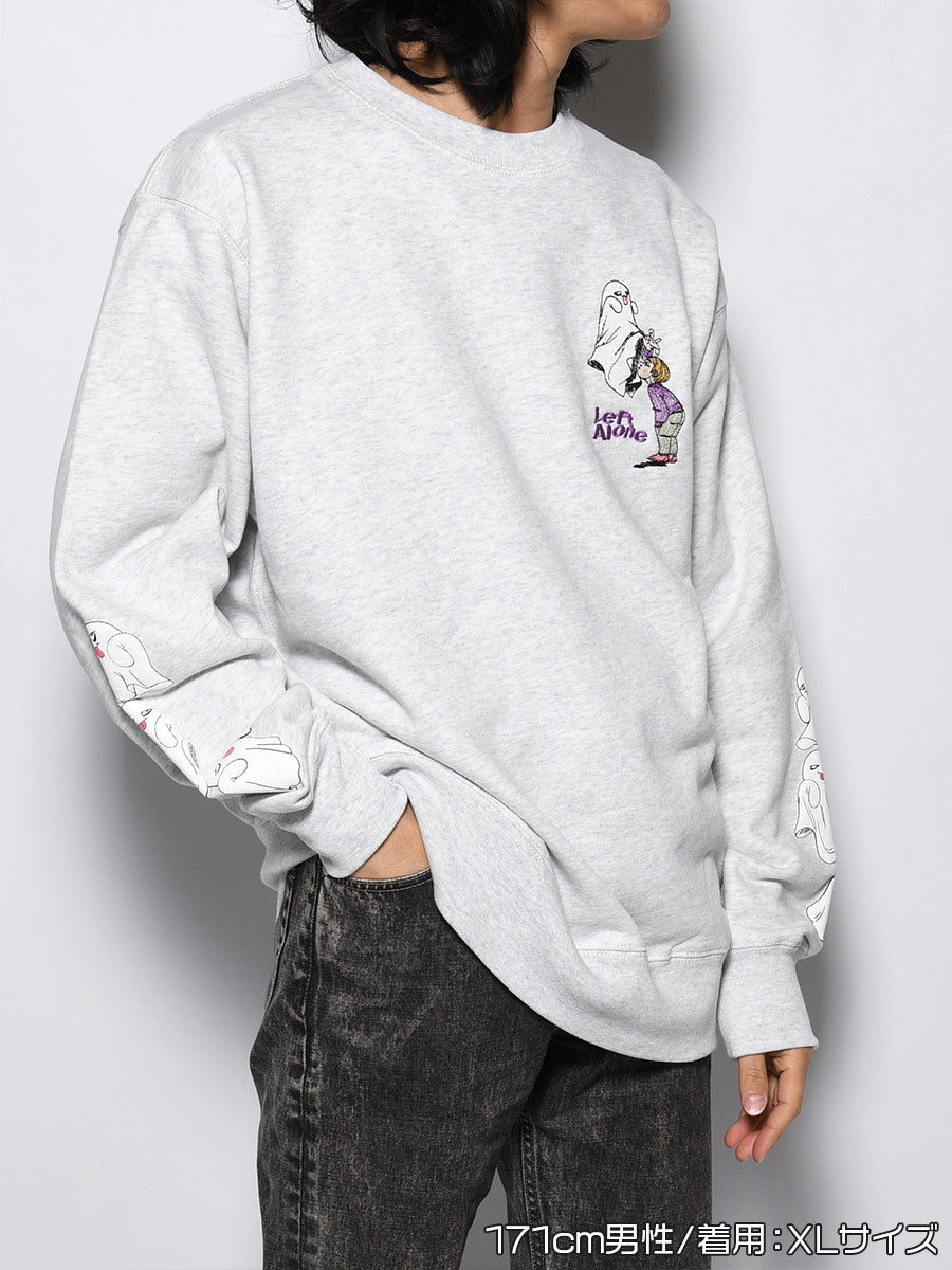 GHOST PUFF SWEAT -ASH-
