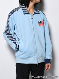 ZEBPARD TRACK JKT -LIGHT BLUE-