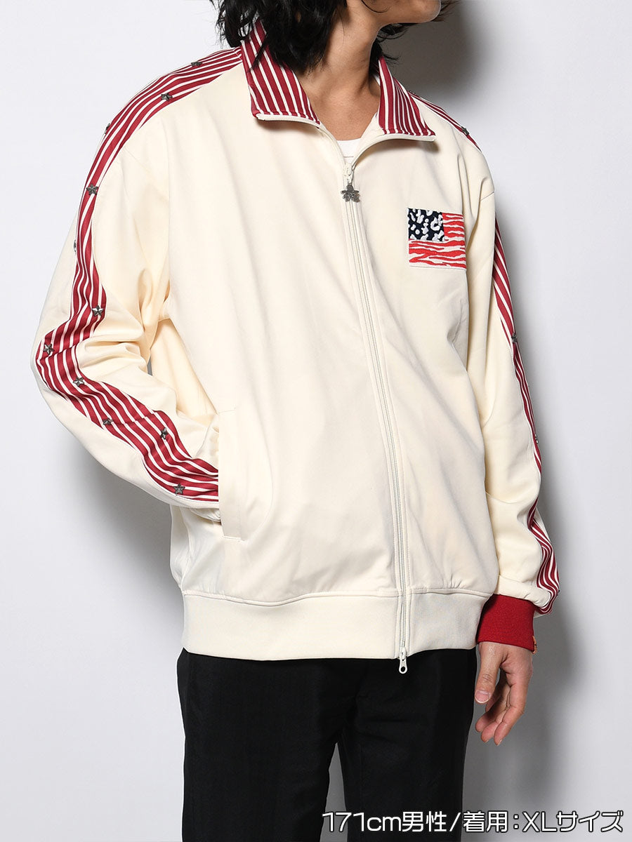 ZEBPARD TRACK JKT -IVORY-