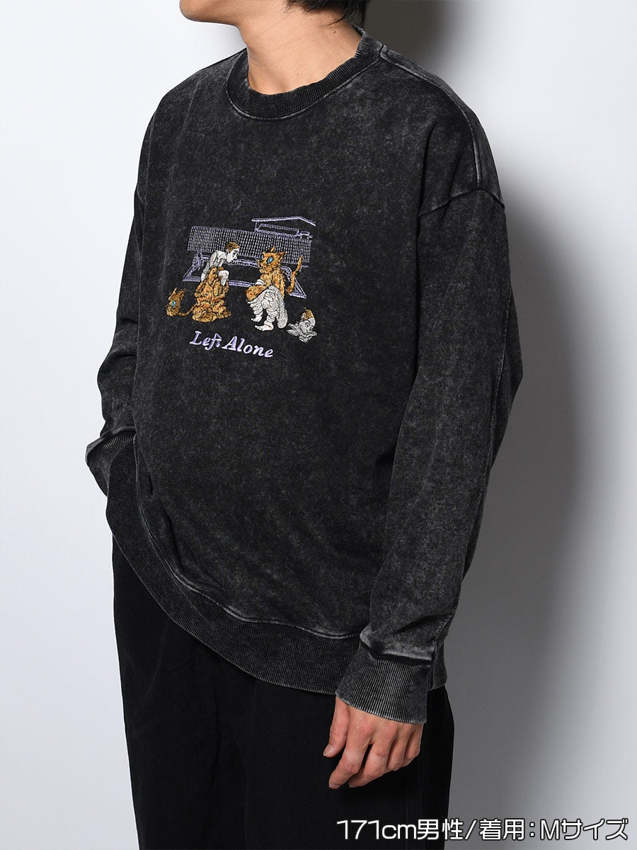 CHANGE SWEAT -BLACK-