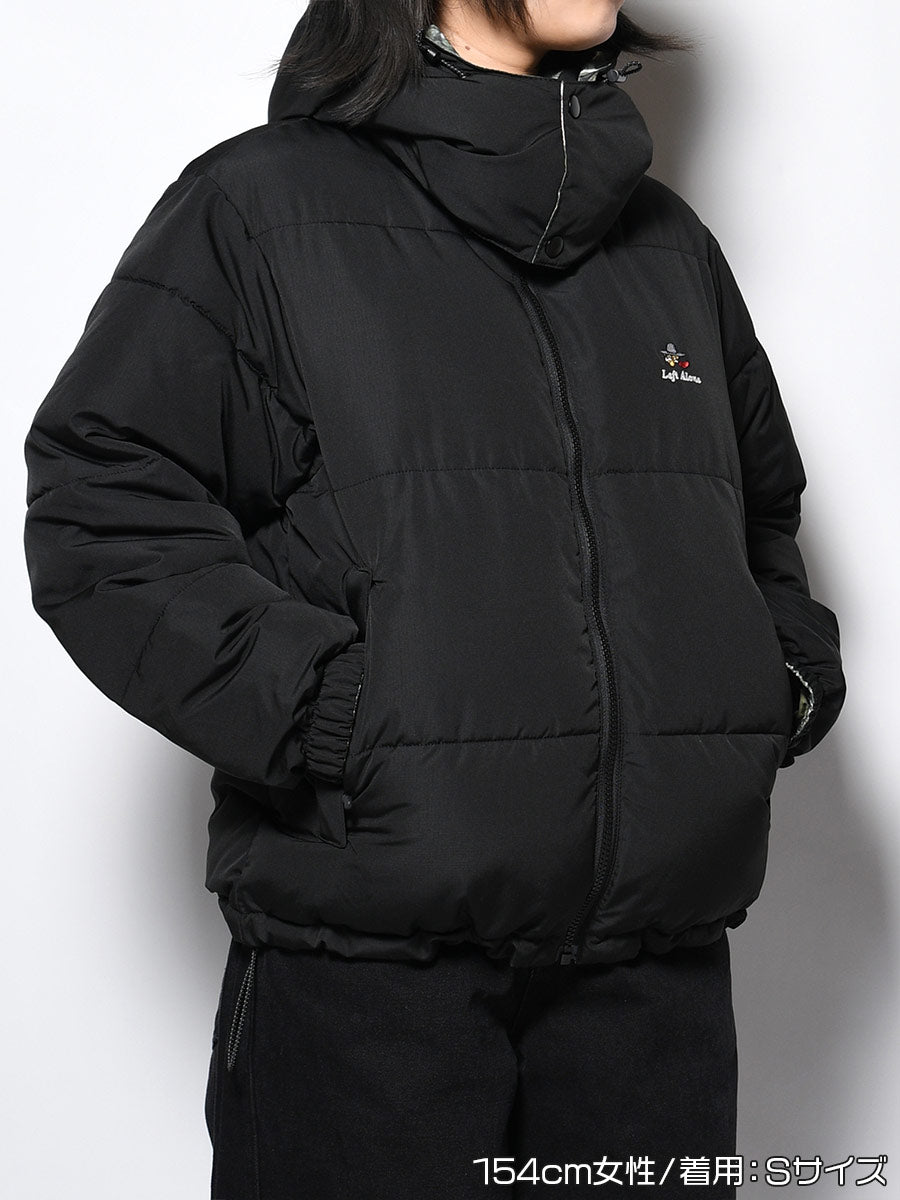 REVERSIBLE JKT -BLACK-