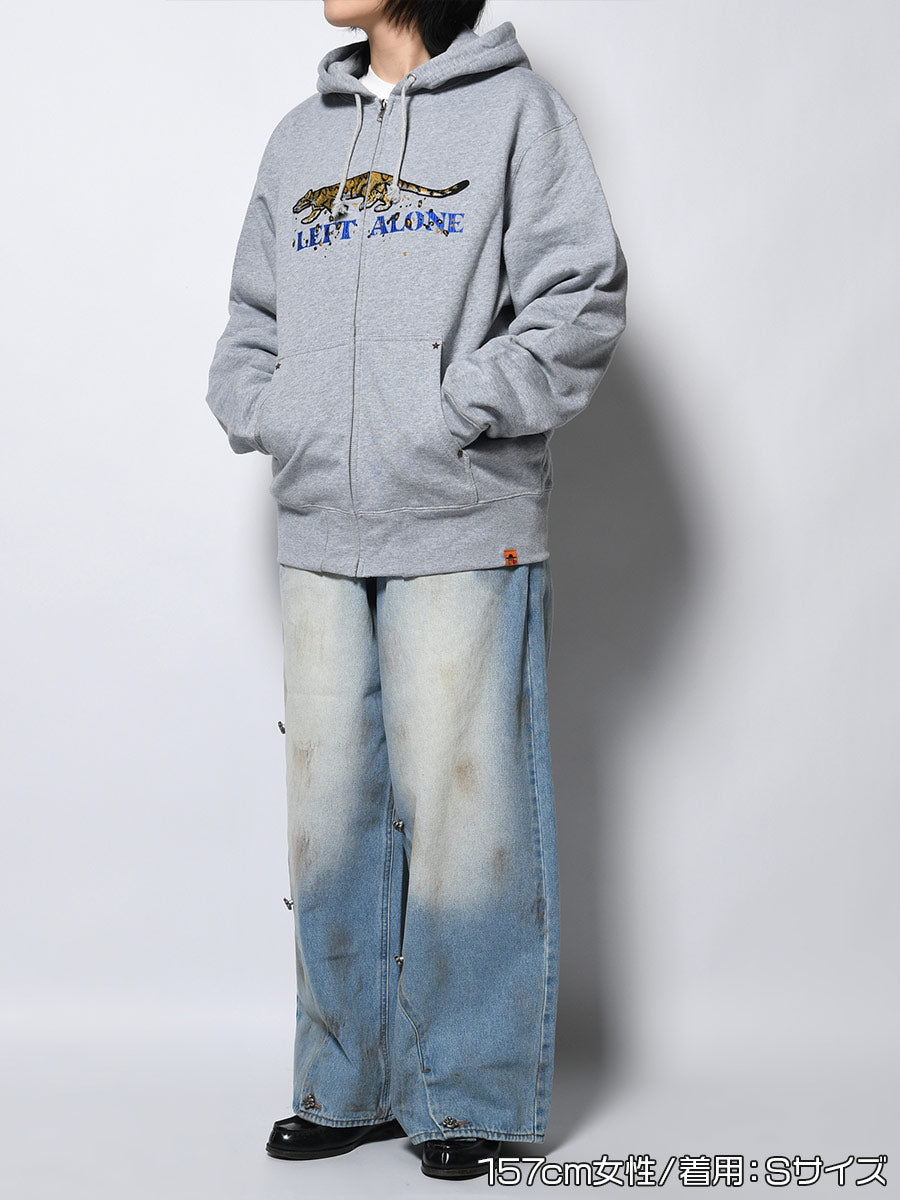 RAW WAVE DENIM PANTS -L.INDIGO-
