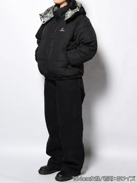 REVERSIBLE JKT -BLACK-