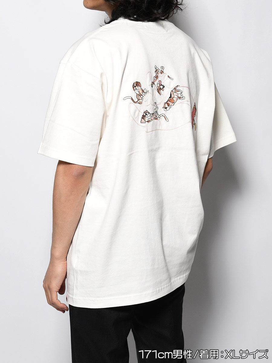 FREE DOG SS TEE -OFF WHITE-