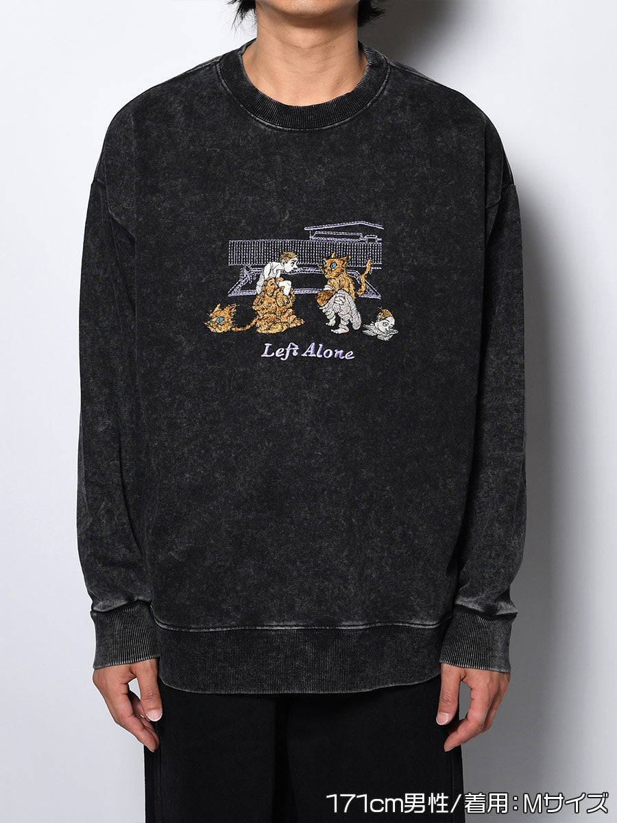 CHANGE SWEAT -BLACK-