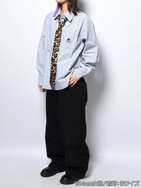 TIE L/S SHIRT -GREY-