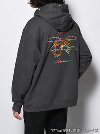 STUDS ICON ZIP PARKA -SUMI-