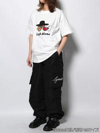 ICON FLOCKING SS TEE -WHITE-