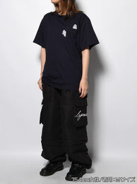 GHOST POCKET TEE -NAVY-