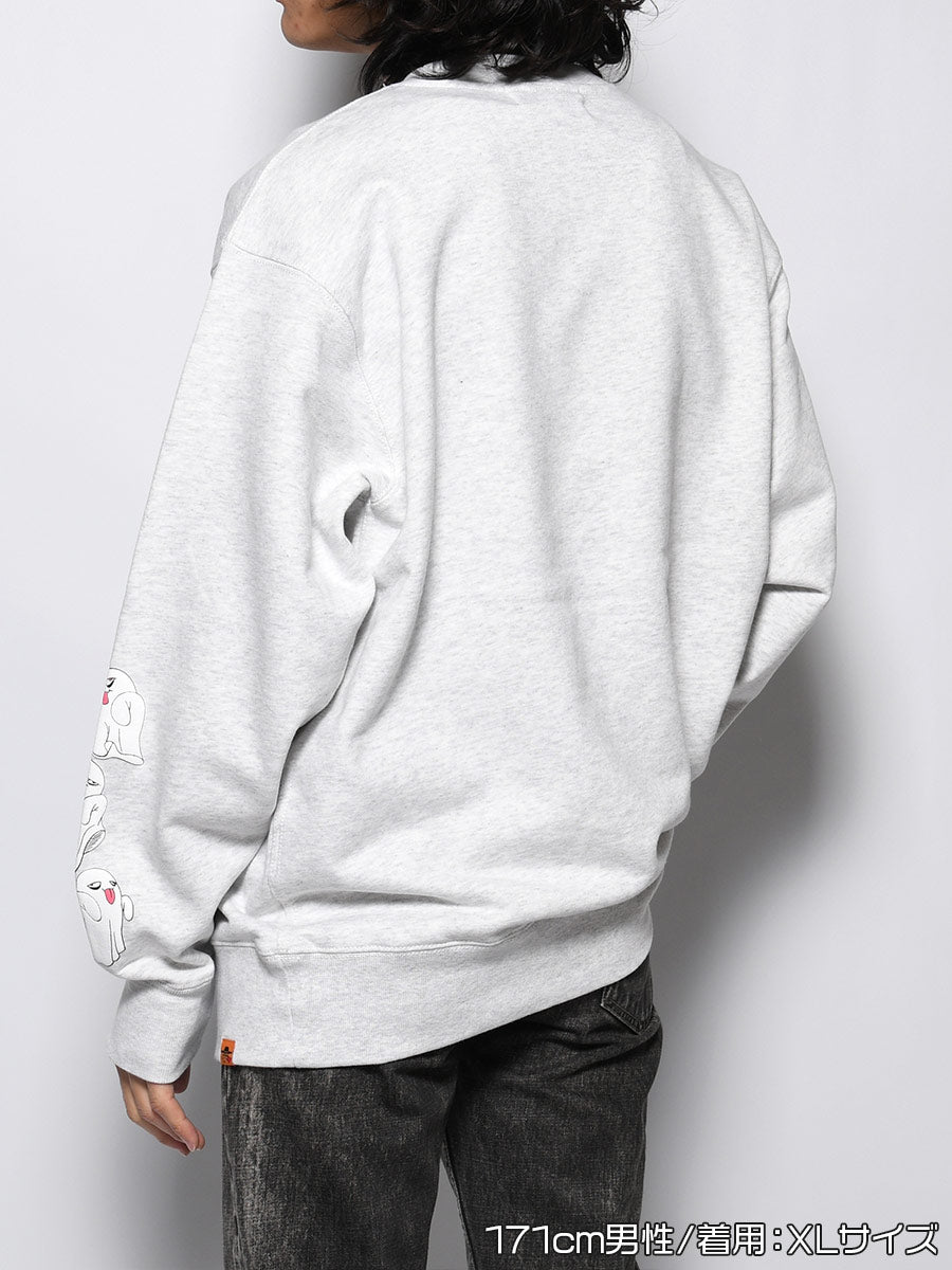 GHOST PUFF SWEAT -ASH-