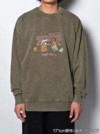 CHANGE SWEAT -OLIVE-