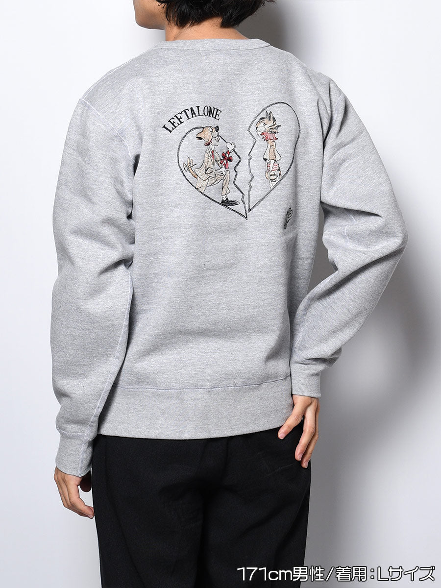 CONFESS SWEAT -HEATHER GREY-