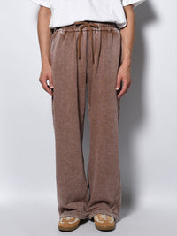 CAT SWEAT PANTS -BROWN-