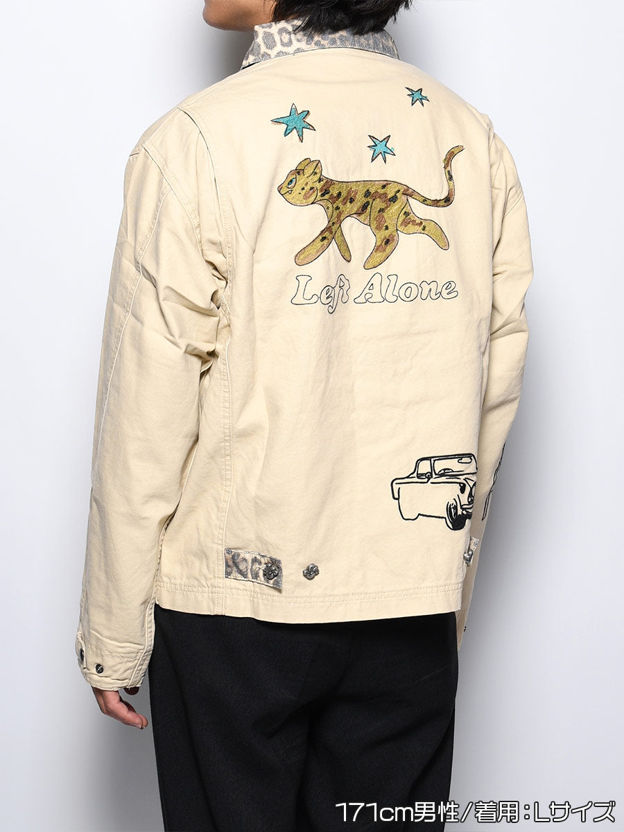 DUCK JKT -BEIGE-