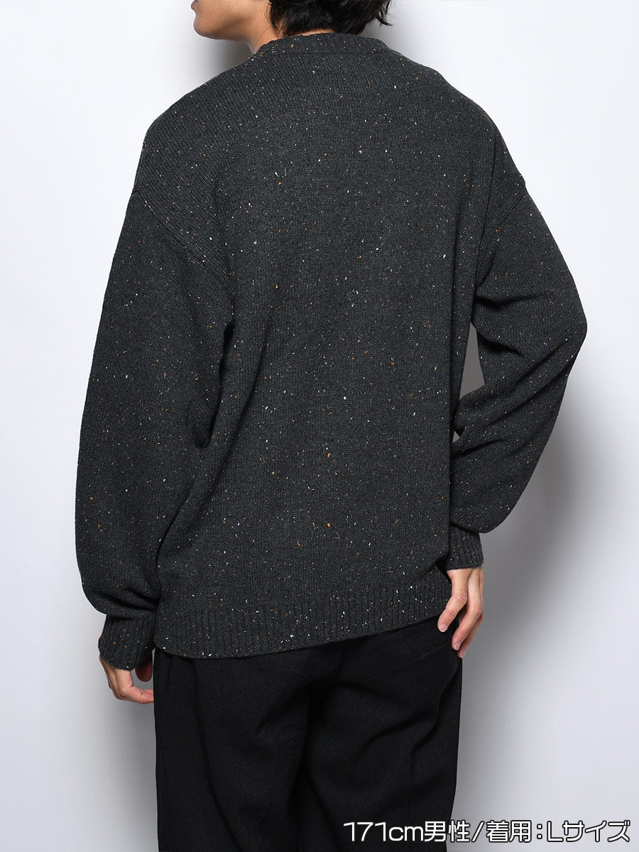 DOG KNIT -BLACK-